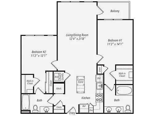 Floor plan B12SC