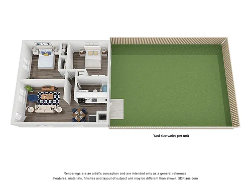 Floor plan A4 Partial