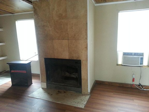 Fireplace. Living room