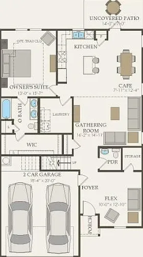 5 bed, 3.0 bath, 2579 sqft, $2,550 — Photo 3
