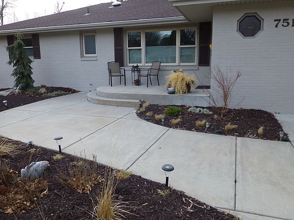 Front walk