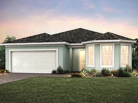 Home Exterior FM1A with bay window