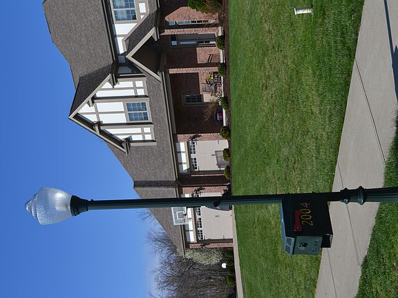 Sidewalks and Lamp posts