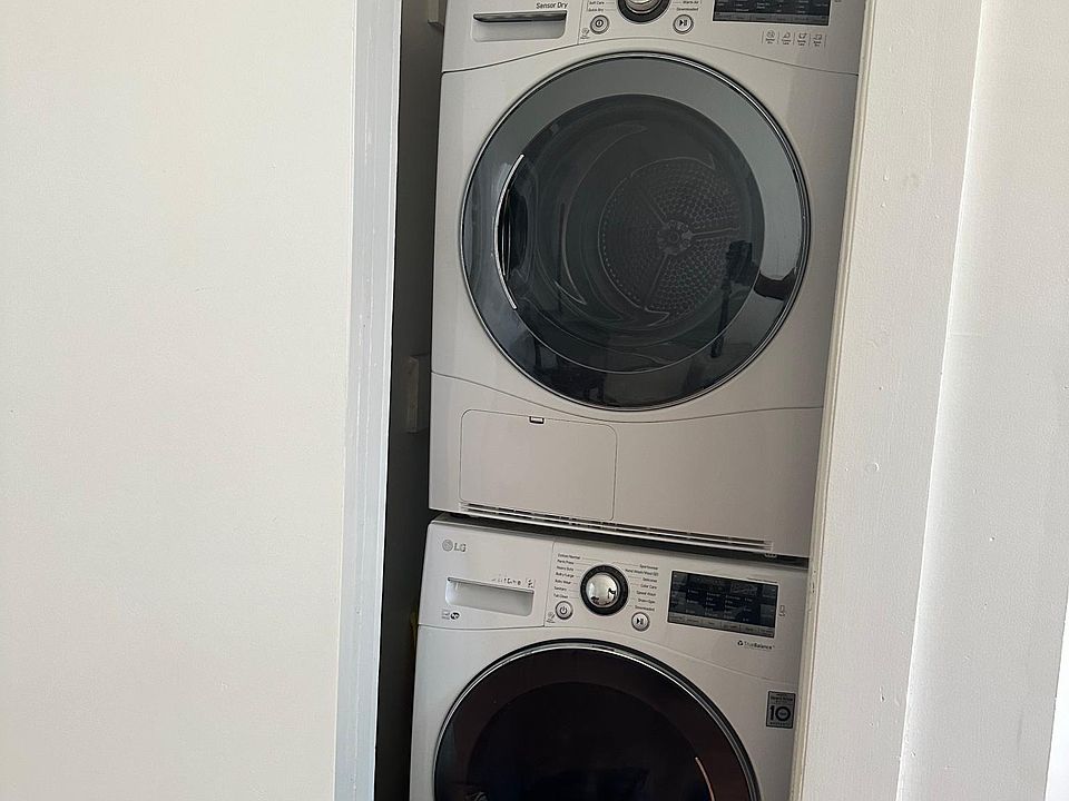 Laundry closet
