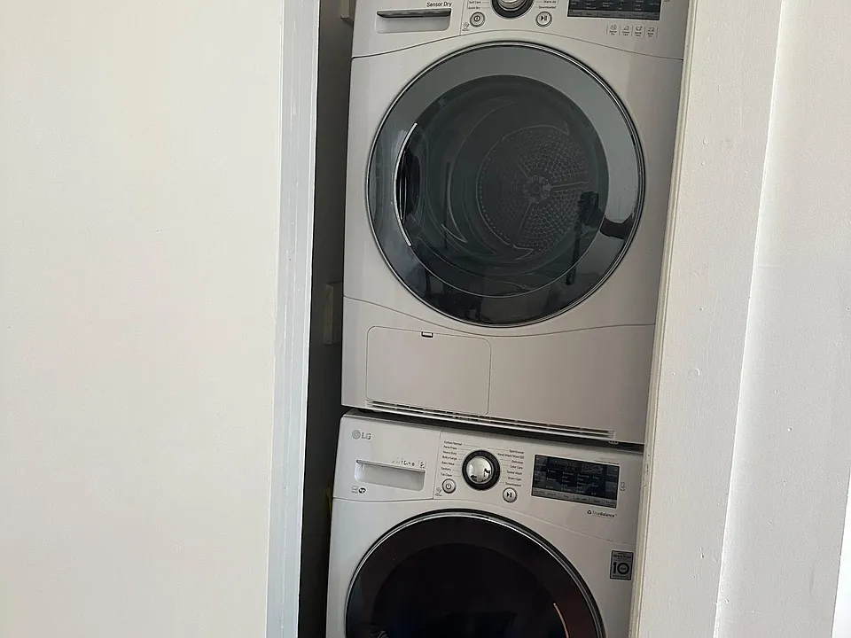 Laundry closet