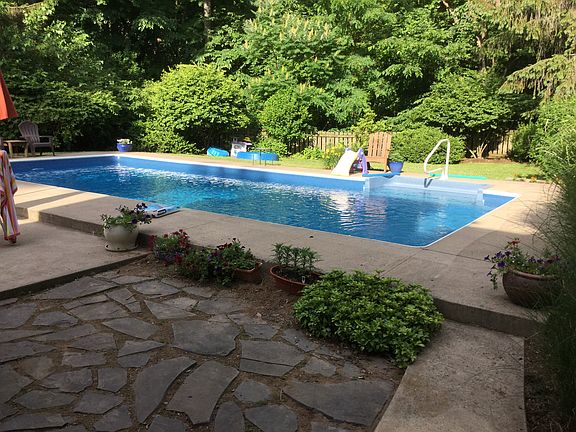 Pool is 5 feet at deep end