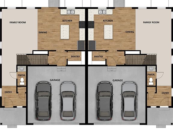 Main Floor Twin Home