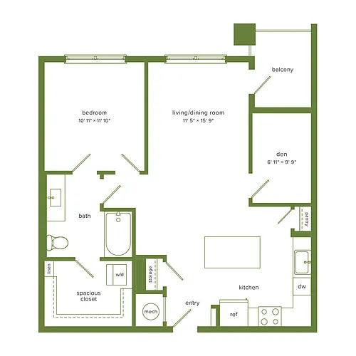 Floor plan A3 1/1