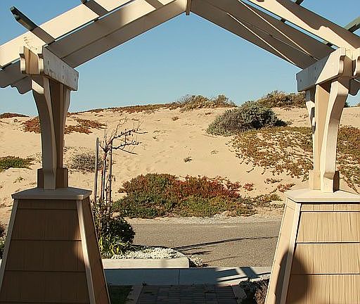 View from the front door