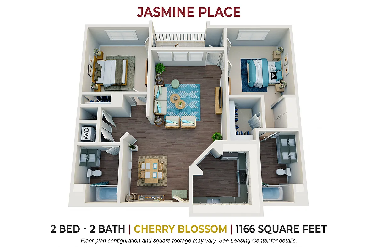 Floor plan Cherry Blossom
