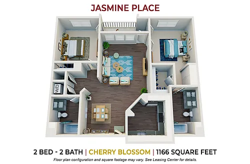 Floor plan Cherry Blossom