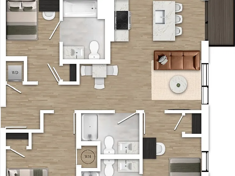 3B - 3 Bedroom 3B - 3 Bedroom