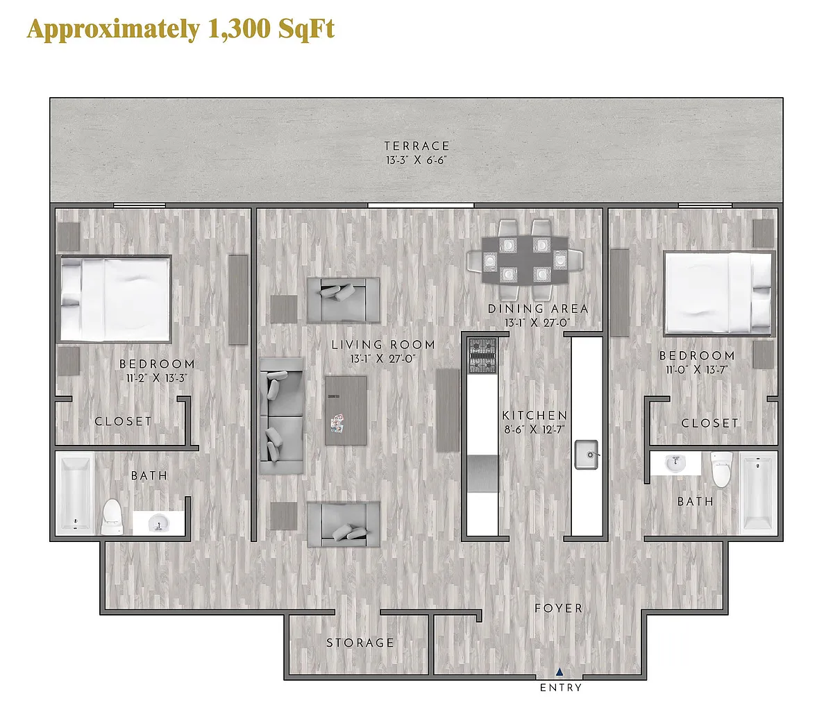 Floor plan B2