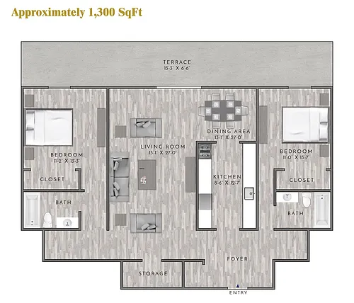 Floor plan B2