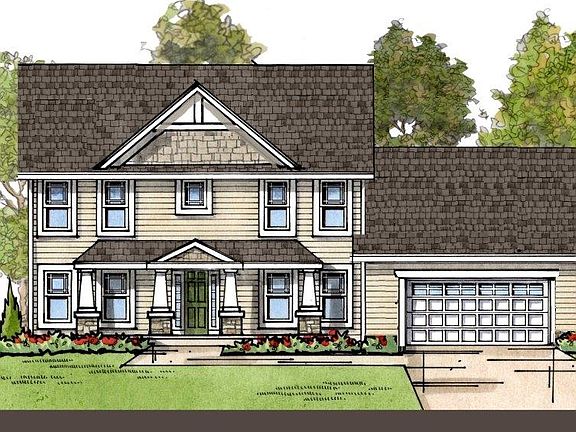 Elevation D- Optional features may be shown