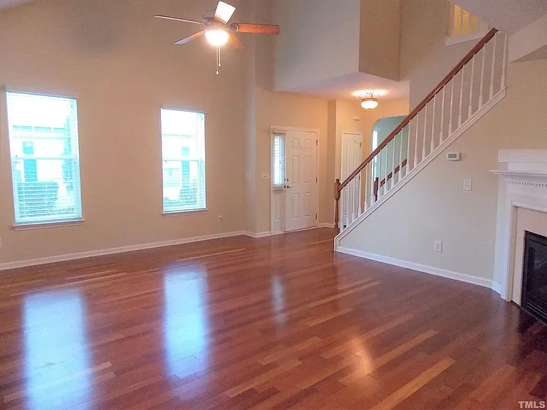 Entry way into the living room