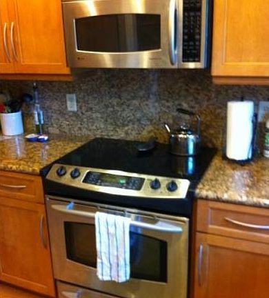 Stainless steel range