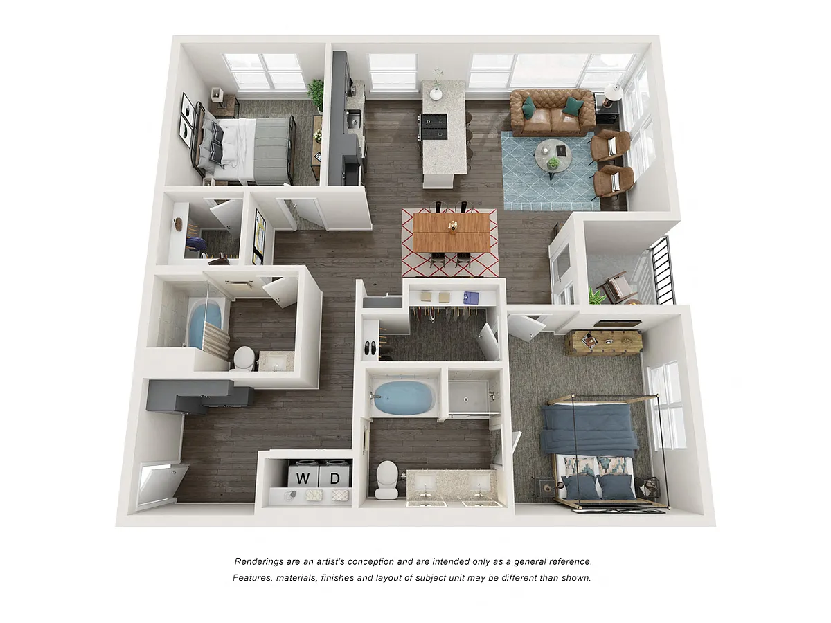 Floor plan B932