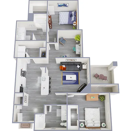 Floor plan B3