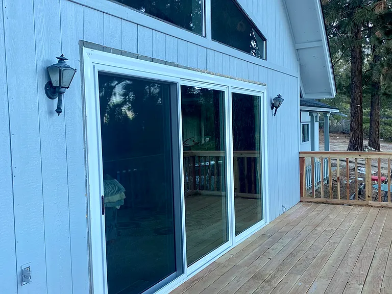 New deck and slider
