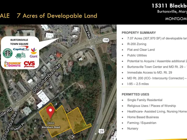 15311 Blackburn Rd, Burtonsville, MD 20866