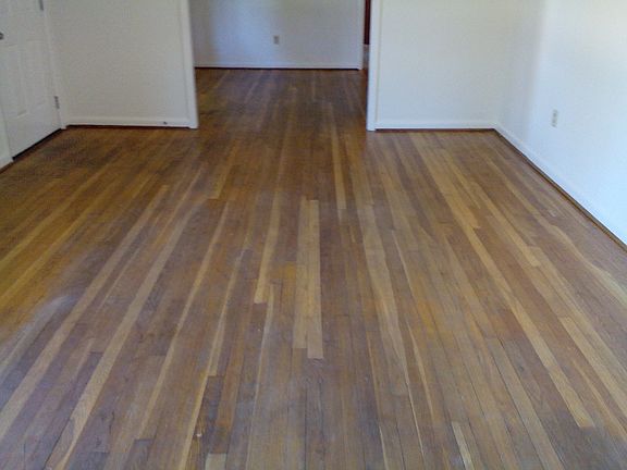 Living room into dining room