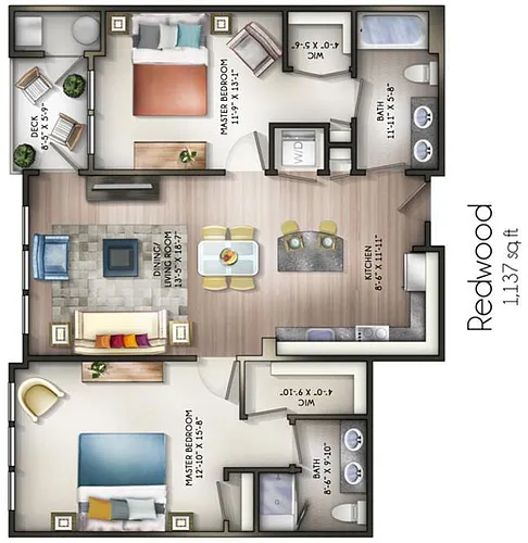 Floor plan Redwood