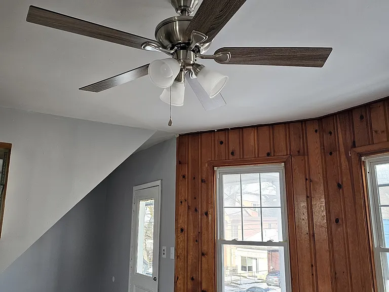 Paddle fans with lights