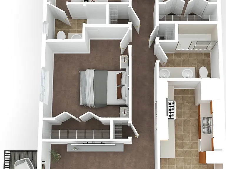3 bedroom 2 bath with balcony 3 bedroom 2 bath with balcony
