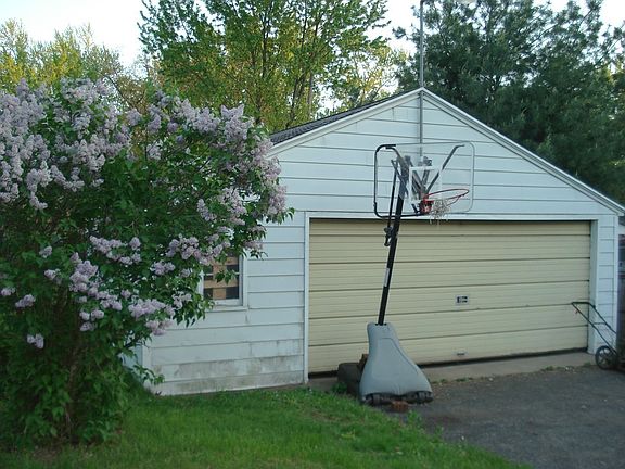2 car Garage also has area for a work Space!