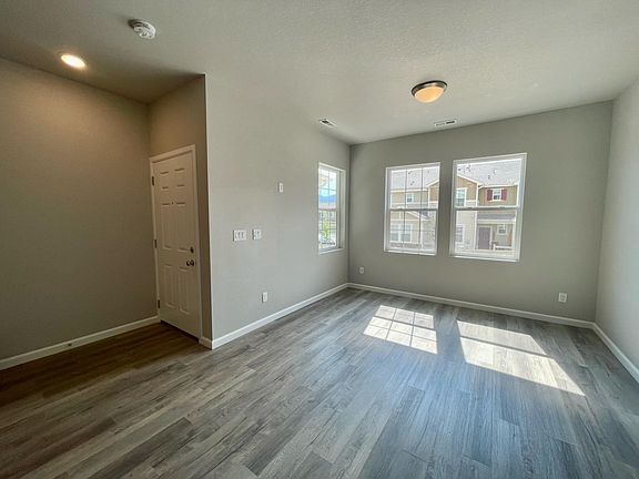 Living room and front door