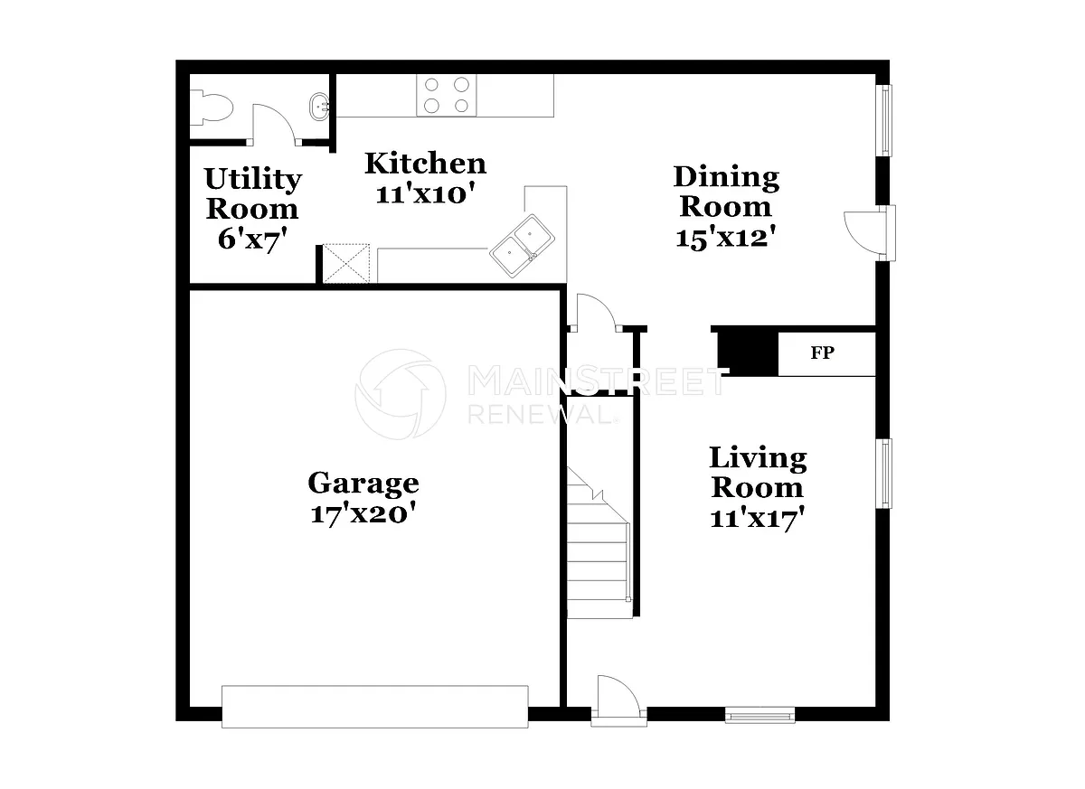 Floor Plan - 5061 Lewiston Dr