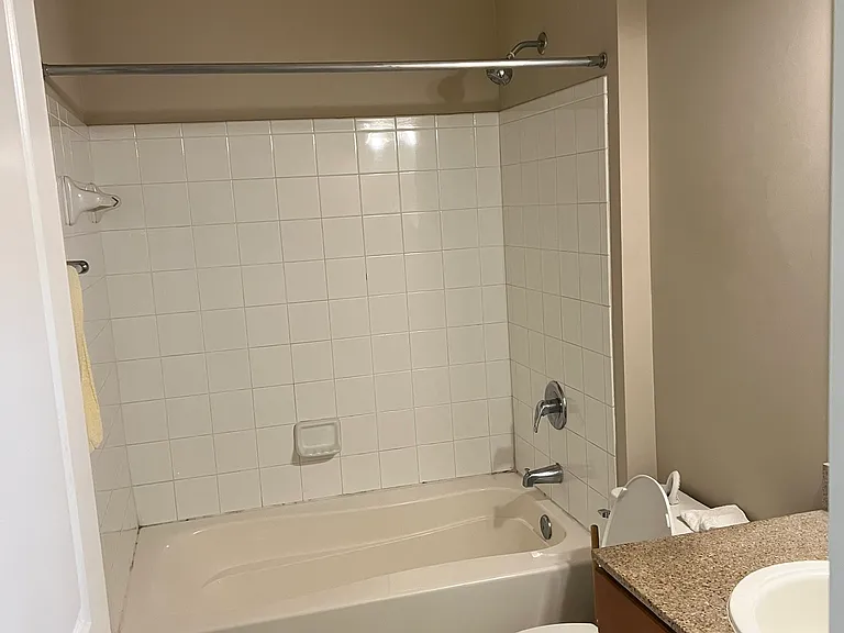 Bathroom viewed from doorway