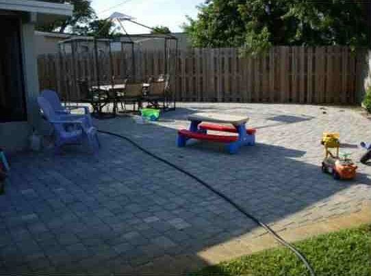 back yard