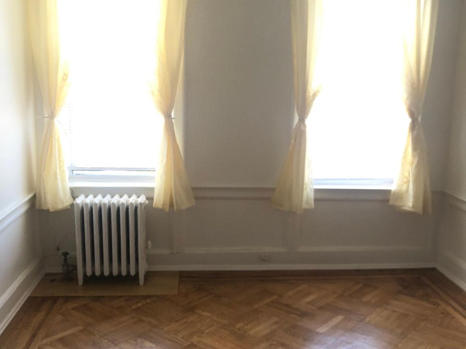 Living Room. Newly refinished Wood flooring.