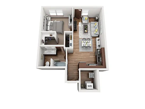 Floor plan Miller