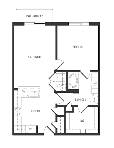 Floor plan A2a