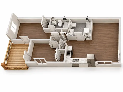 Floor plan Standard- Mobility Friendly