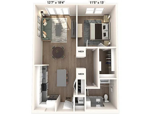 Floor plan A20E