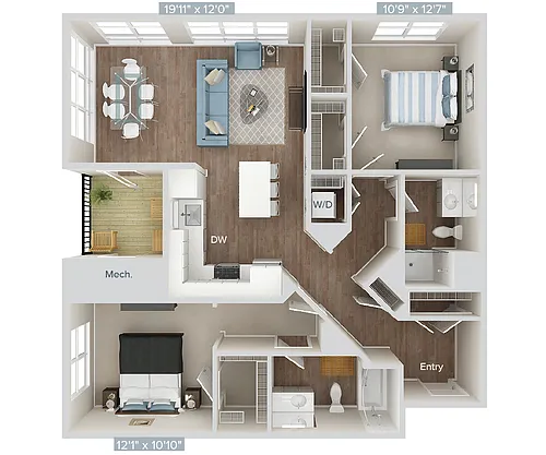 Floor plan BM3