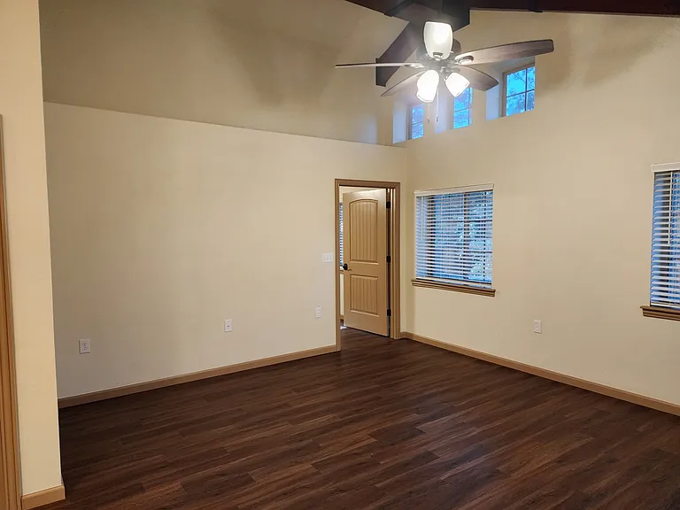 Another angle of livingroom at front door