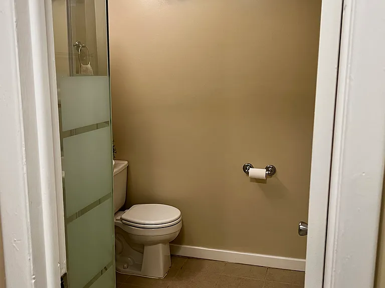 Basement bathroom