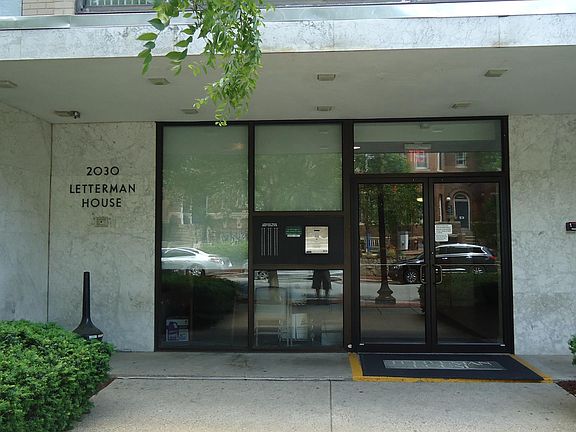 The Letterman House Front Entrance