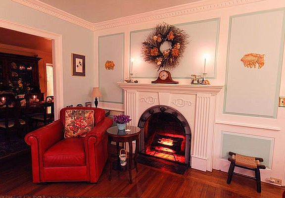 Living Room fireplace