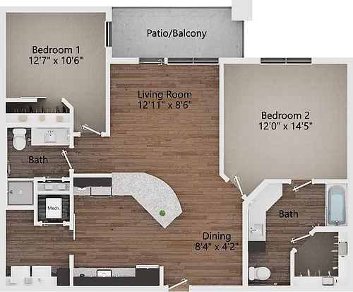 Floor plan B31