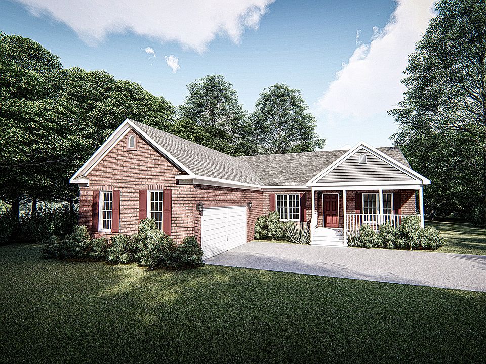Brick Front w Porch