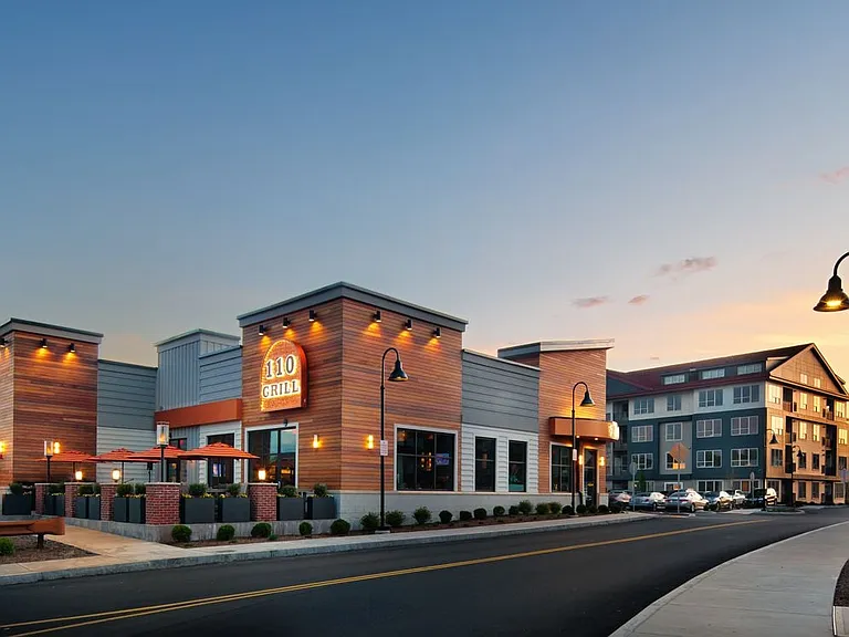 Steps away from retail and dining options
