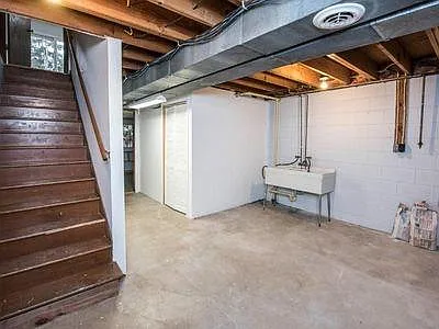 Basement Laundry/Storage Area