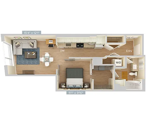 Floor plan A11-700-743