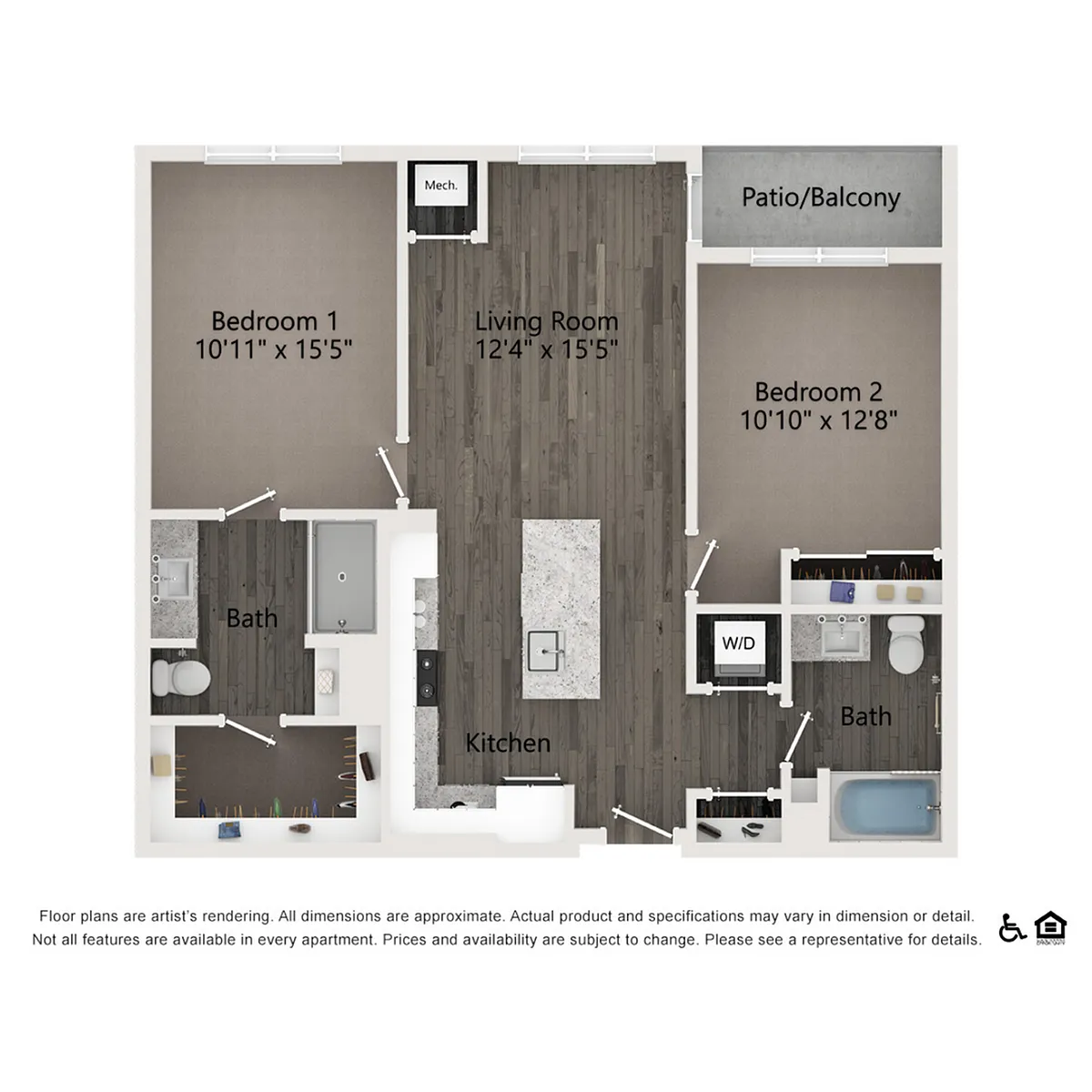 Floor plan B1